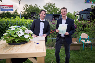 Diploma uitreiking 2021 Cambium