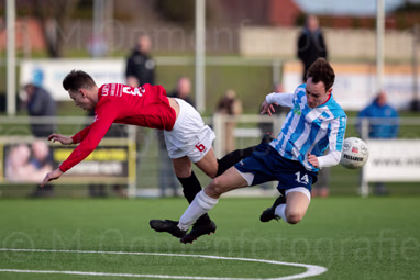 09-02-2019 N.I.V.O.-Sparta- Roda-Boys 1-1 Kleine selectie van de derby tussen N.I.V.O.-Sparta en Roda-Boys